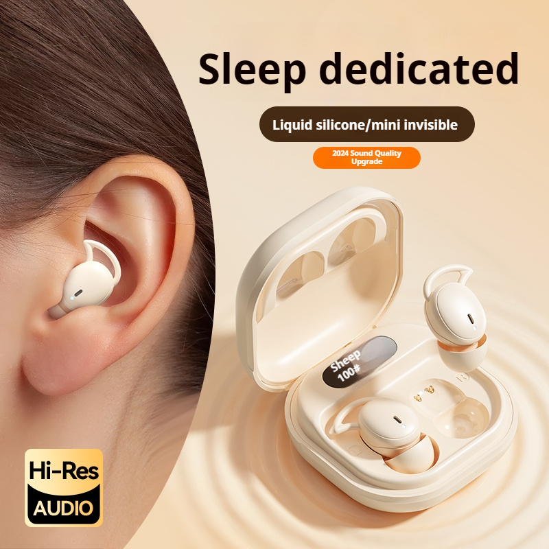 Earbuds Charging Case - M72 ミニポータブルワイヤレスイヤホン Bluetooth インイヤーイヤホンノイズリダクション目に見えない睡眠用イヤホン HIFI ステレオ音楽ヘッドセット