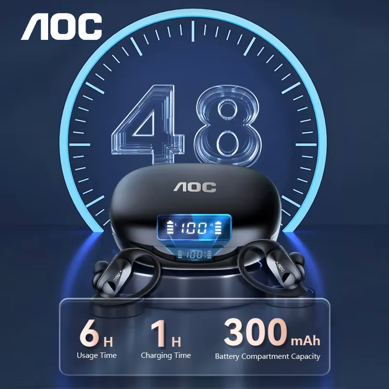 Choice AOC スポーツ ヘッドセット ワイヤレス B - Sports Earphone Hook のレビューと価格