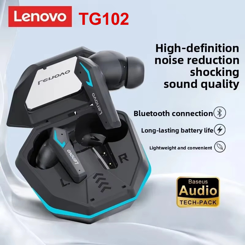 Lenovo TG102 ゲーミングワイヤレスイヤホン Bl - Gaming Headset Rgb のレビューと価格